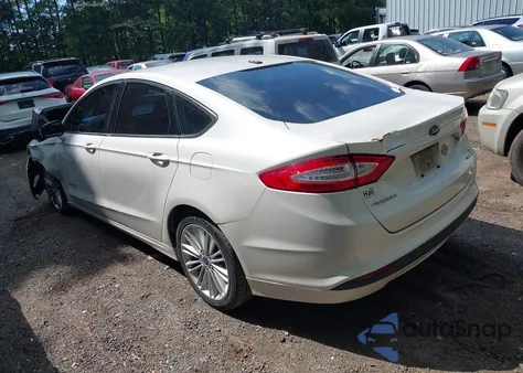 2013 Ford Fusion Hybrid Se из США, поврежденный, VIN 3FA6P0LU0DR198711